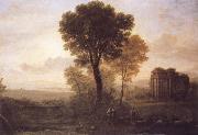 Claude Lorrain, Landscape with Jacob,Rachel and Leah at the Well